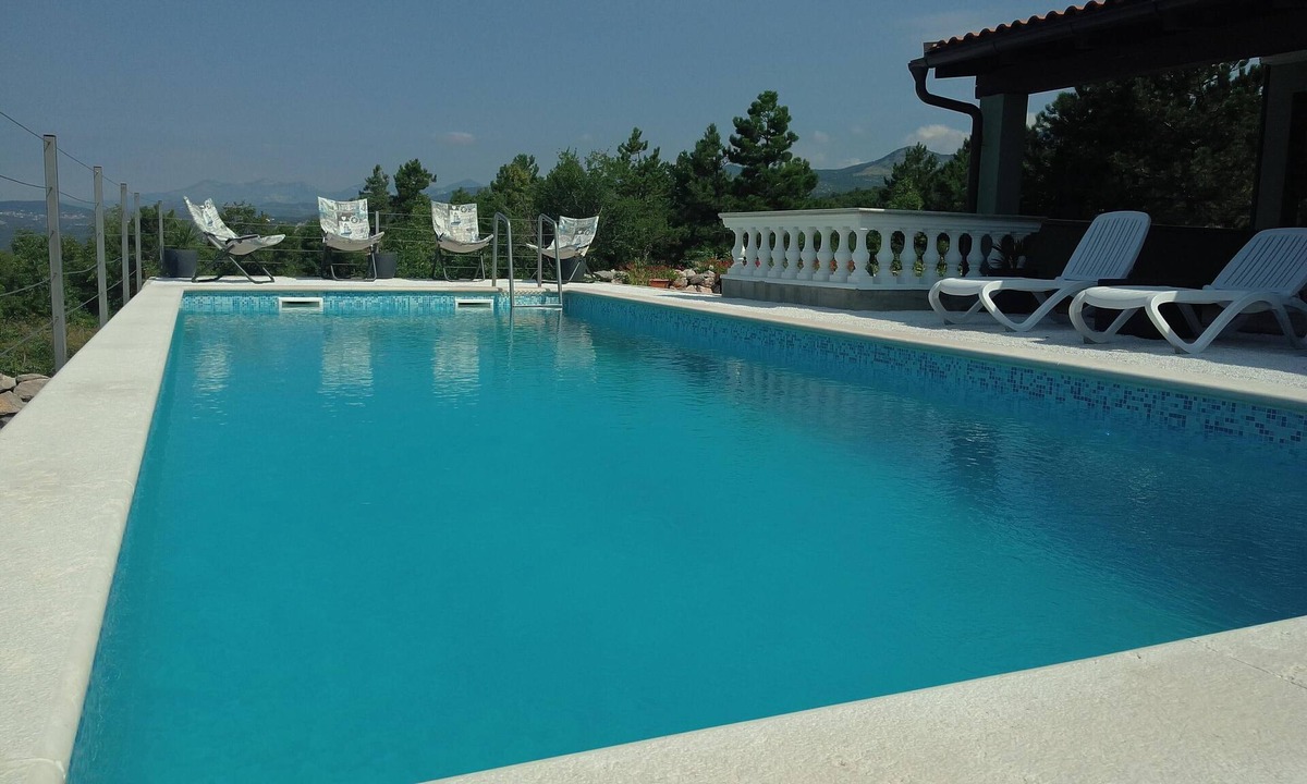 Smrika Villa | A peaceful villa with own pool and a great sea view