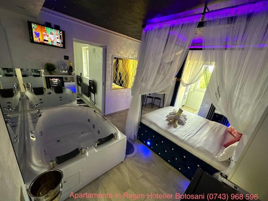 Botosani Apartment | Apartament cu o camera de Lux cu Jacuzzi/Constelatie complet utilat acceptam plata cu cardul de vacanta