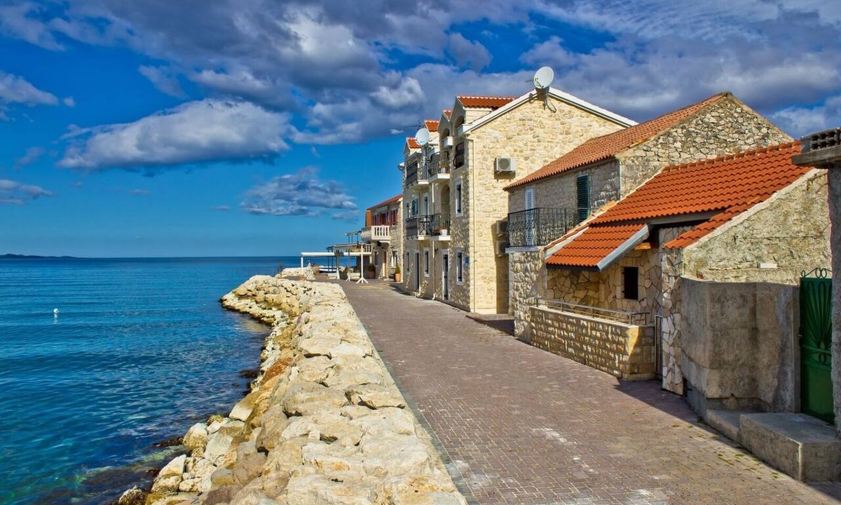 Bibinje Apartment | Apartment in Bibinje with Seaview, Balcony, Air condition, WIFI (59-2)