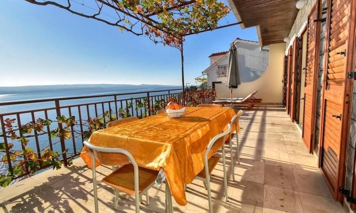 Pisak Apartment | Apartment in Pisak with Seaview, Terrace, Air condition, WIFI (77-4)