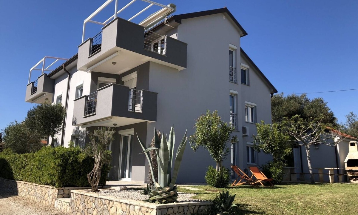 Sukosan Apartment | Apartment in Sukošan with Seaview, Terrace, Air condition, WIFI (3495-1)