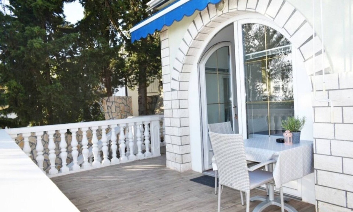 Drage Apartment | Apartment Josip - balcony : SA3(2) - Drage, Riviera Biograd, Croatia