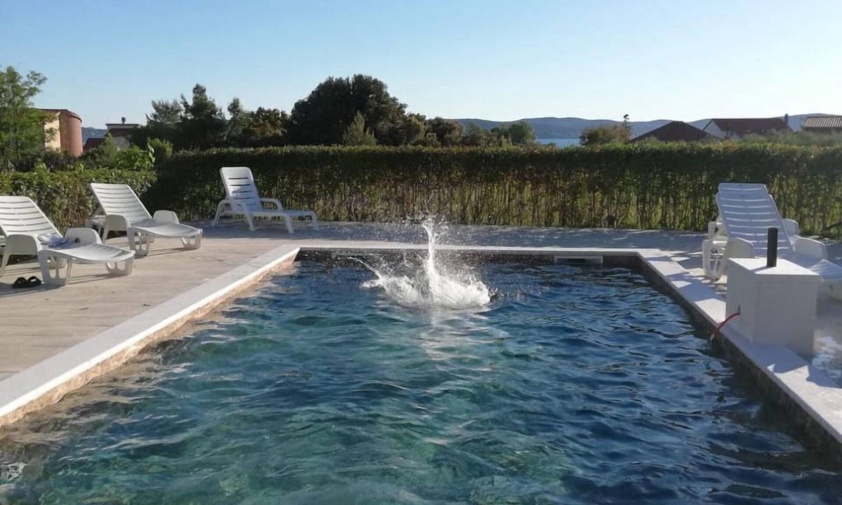 Bibinje Apartment | Apartment Pool - swimming pool and grill A4(2) - Bibinje, Zadar riviera, Croatia