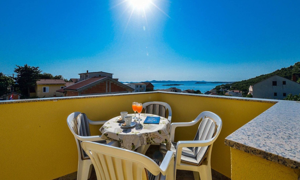 Drage Apartment | Apartment Šara - with pool: A3(2+2) - Drage, Riviera Biograd, Croatia
