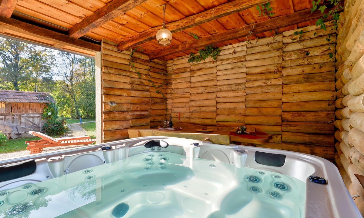 Veliki Lovrecan House | At the foot of the hill and in the shade of the forest, lies this rural cottage, furnished in old-fa