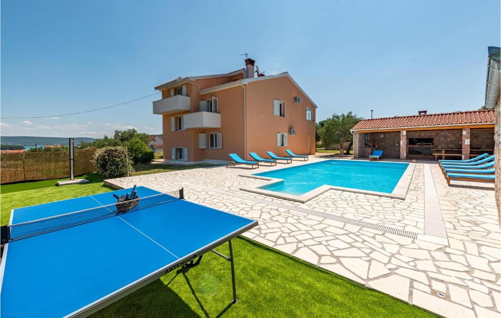 Mrljane House | Awesome home in Pasman w/ Outdoor swimming pool and 4 Bedrooms
