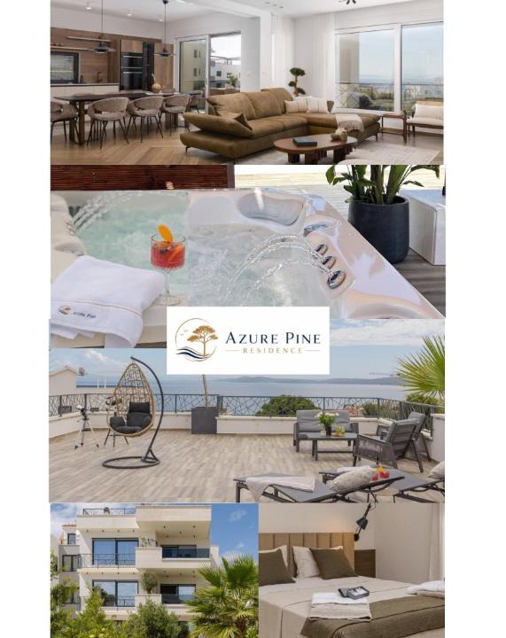 Businci Apartment | Azure Pine Residence Private Rooftop Terrace & Jacuzzi