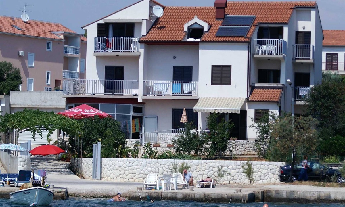 Brodarica Apartment | Beach Front Apartment With Spectacular Sea View B