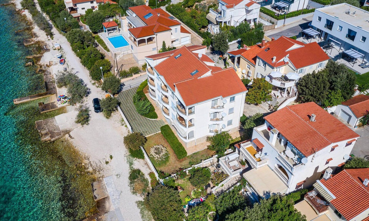 Kozino House | Beach front home in Kozino with house sea view
