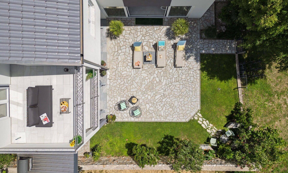 Tribalj House | Beautiful private villa for 8 people with A/C, private pool, WIFI, TV and terrace