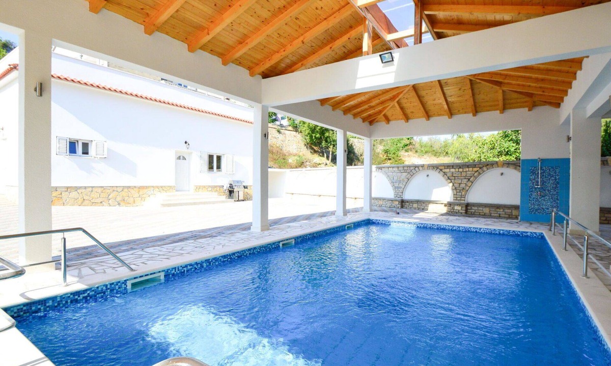 Zaton House | Beautiful private villa for 14 guests with hot tub, WIFI, A/C, private pool, TV and terrace