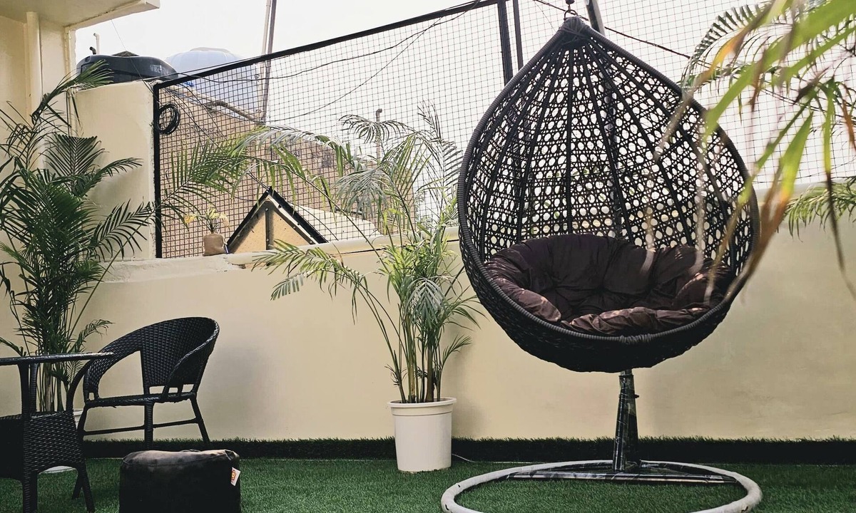 Greater Kailash Apartment | Beautiful Terrace Apartment! Park Facing! GK 1 Enclave by HostMyStay