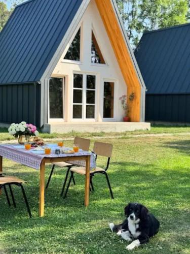 Brebu Manastirei Ski Chalet | Căsuțele H - Cabana 2 A-Frame cu Ciubăr Cheile Doftanei