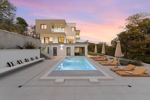 Poljane Villa | Casa Calme luxury villa surounded with nature Opatija including EVcharging station