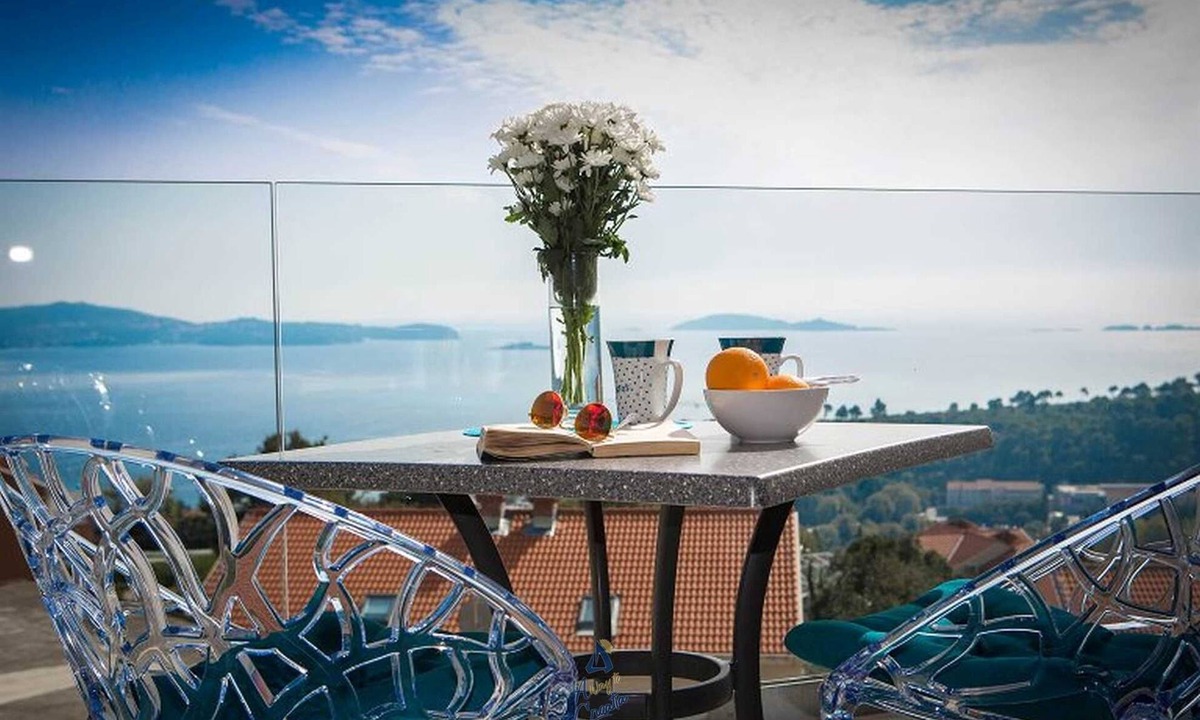 Brasina Villa | Extraordinary villa with great sea view near Dubrovnik!