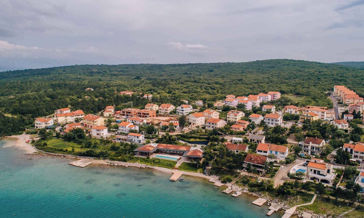 Klimno Apartment | Holiday apartment with sea view and pool