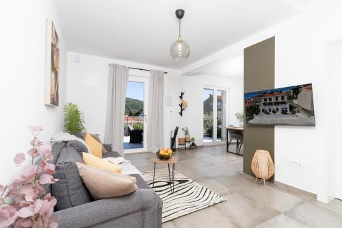 Slano Apartment | Honoris Apartment - Brand new - Private parking - 90 m from the beach- Terrace