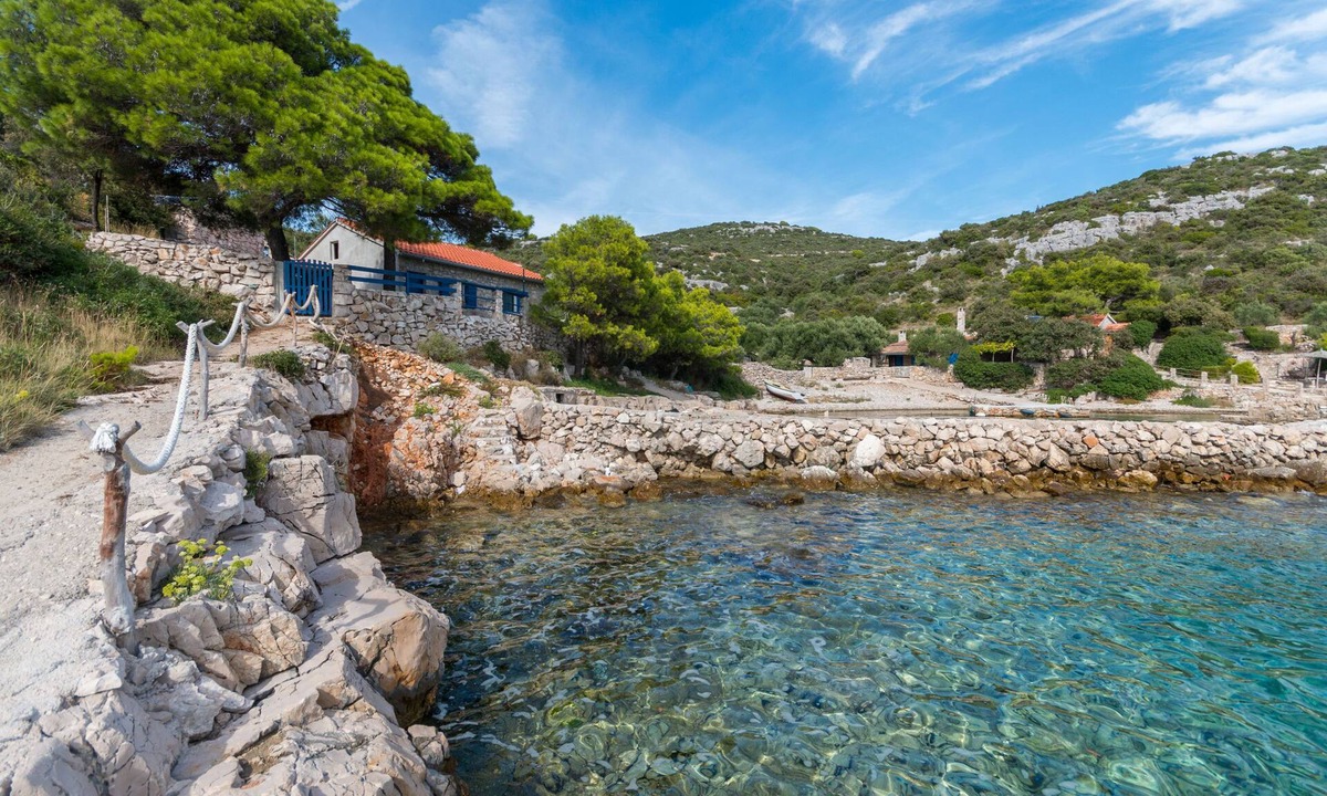 Kraj House | House Island Harbour (14578-K1) - Tkon - island Pasman