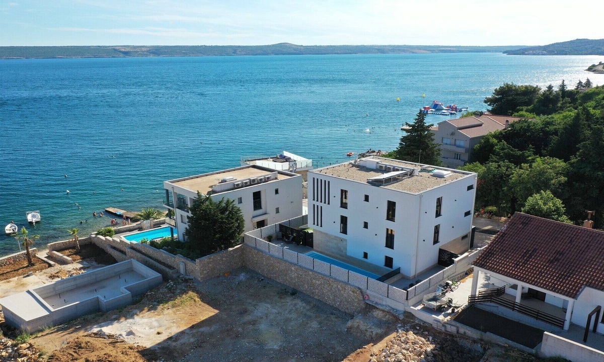 Maslenica Apartment | Luxury Adastra Penthouse apartment with magnificent sea view and pool