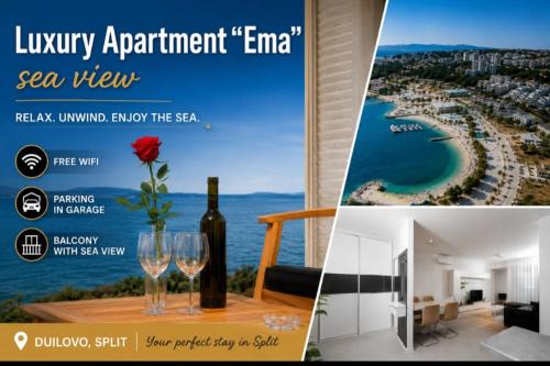 Znjan Apartment | Luxury Apartment "Ema", sea view