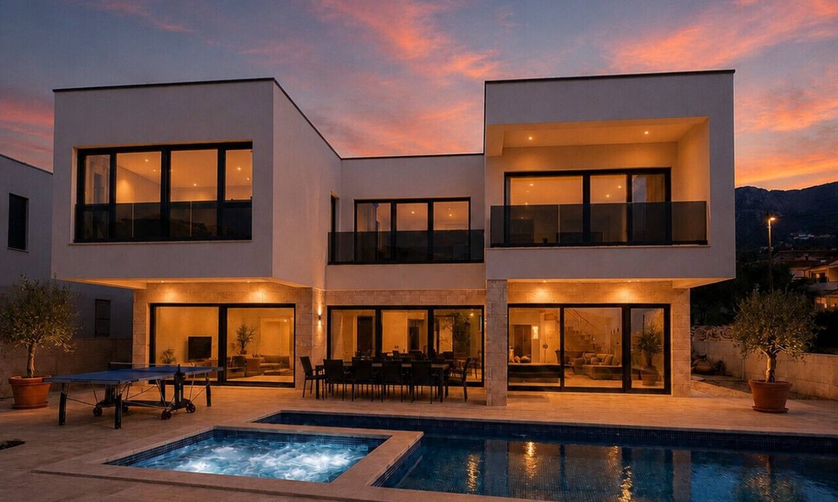 Kastel Stari Villa | Luxury Villa Heated Whirl/Pool · Sea View · AC · WIFI · Parking – Near Beach (Split/Trogir)