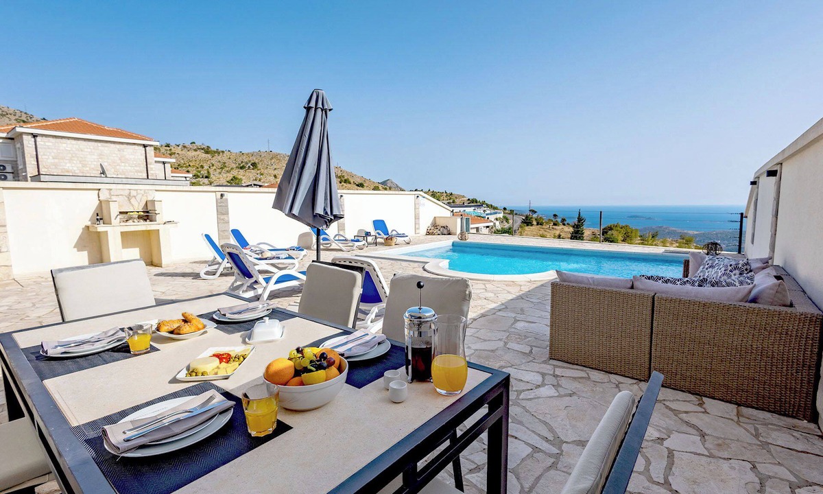 Ravno Villa | Luxury Villa Layla with private heated pool - near Dubrovnik