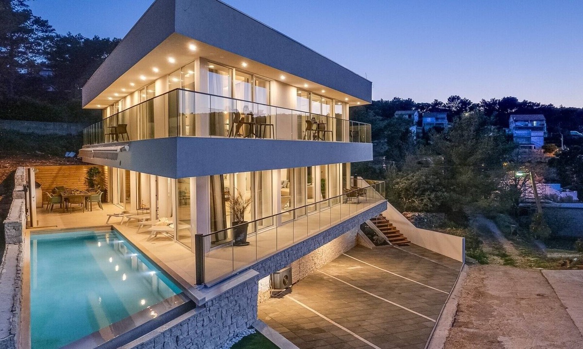 Vrbanj Villa | Modern Villa Estate Da Noi with pool and indoor jacuzzi