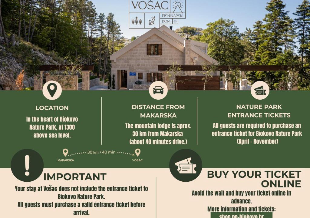 Makarska Ski Chalet | Mountain lodge Vošac - Makarska Exklusiv