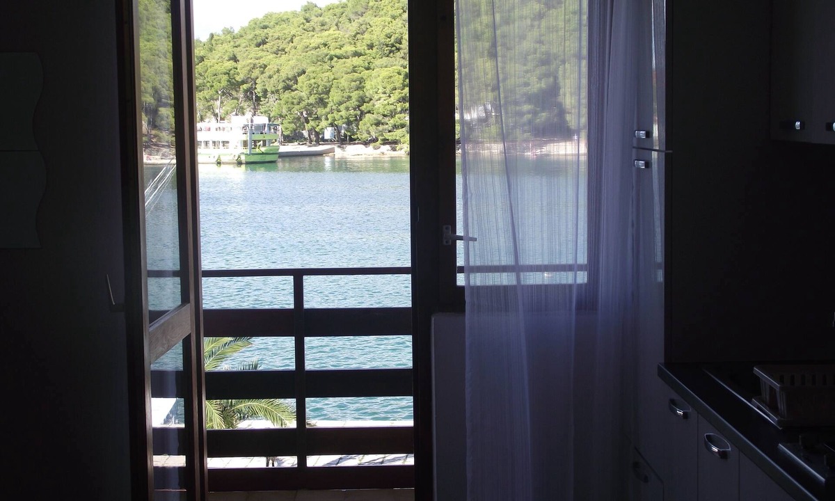 Kukljica Apartment | One bedroom apartment with balcony and sea view Kukljica, Ugljan (A-8260-b)
