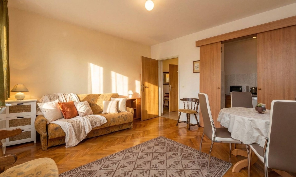 Zrce Apartment | One-bedroom apartment Casa Vidasca 104 with the pool and private balcony