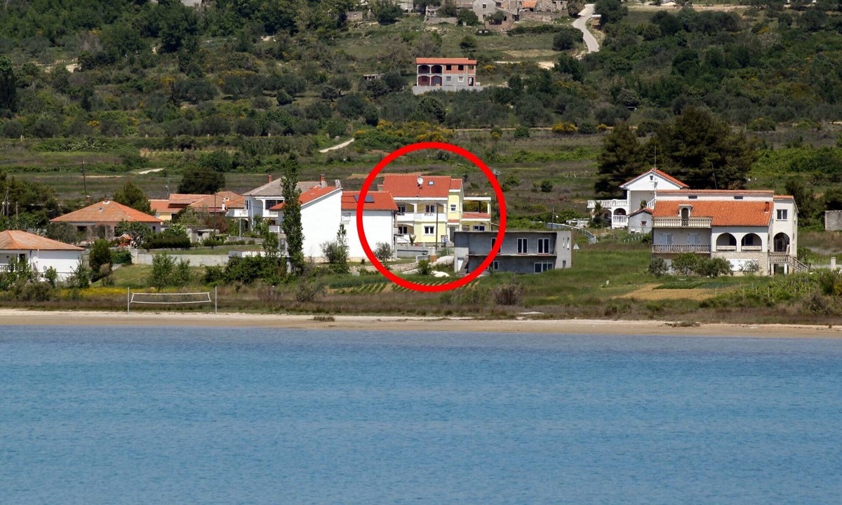 Ljubac Apartment | One bedroom apartment with terrace and sea view Ljubač, Zadar (A-6244-b)