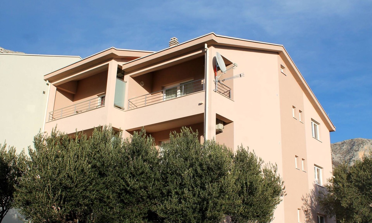 Podaca Apartment | One bedroom apartment with balcony and sea view Podaca, Makarska (A-15475-a)