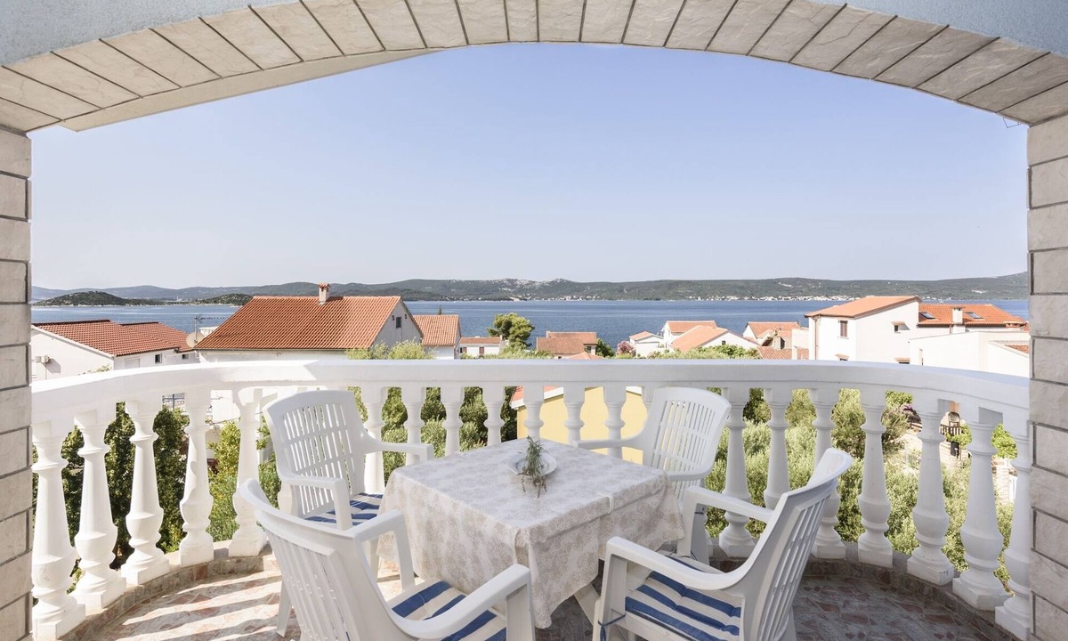 Sveti Petar Apartment | One bedroom apartment with terrace and sea view Sveti Petar, Biograd (A-6158-b)