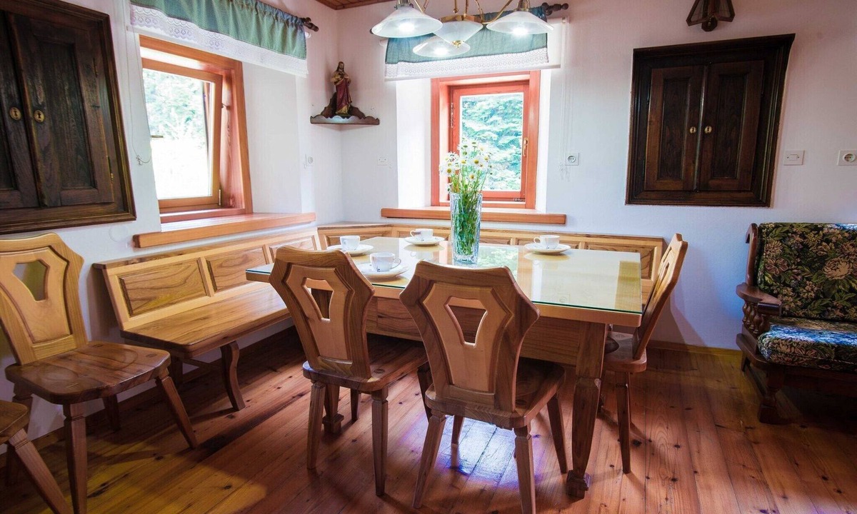 Ljubno House | Rustic Authentic Holiday Home with Terrace and Wood Stove - Three Bedroom Holiday Home with Terrace