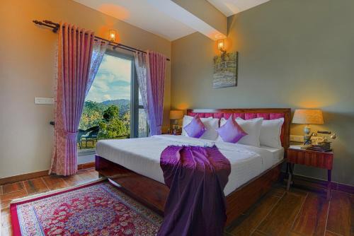 Majkhali Villa | SaffronStays Edelweiss Estate Amore-studio with kitchenette-Nanda Devi & Trishul views-bonfire & candlelight setups