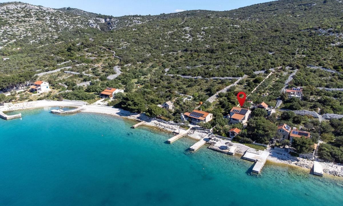 Tkon House | Secluded fisherman's cottage Cove Vitane, Pašman (K-8483)