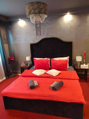 Koprivnica Apartment | Skitnica Red door