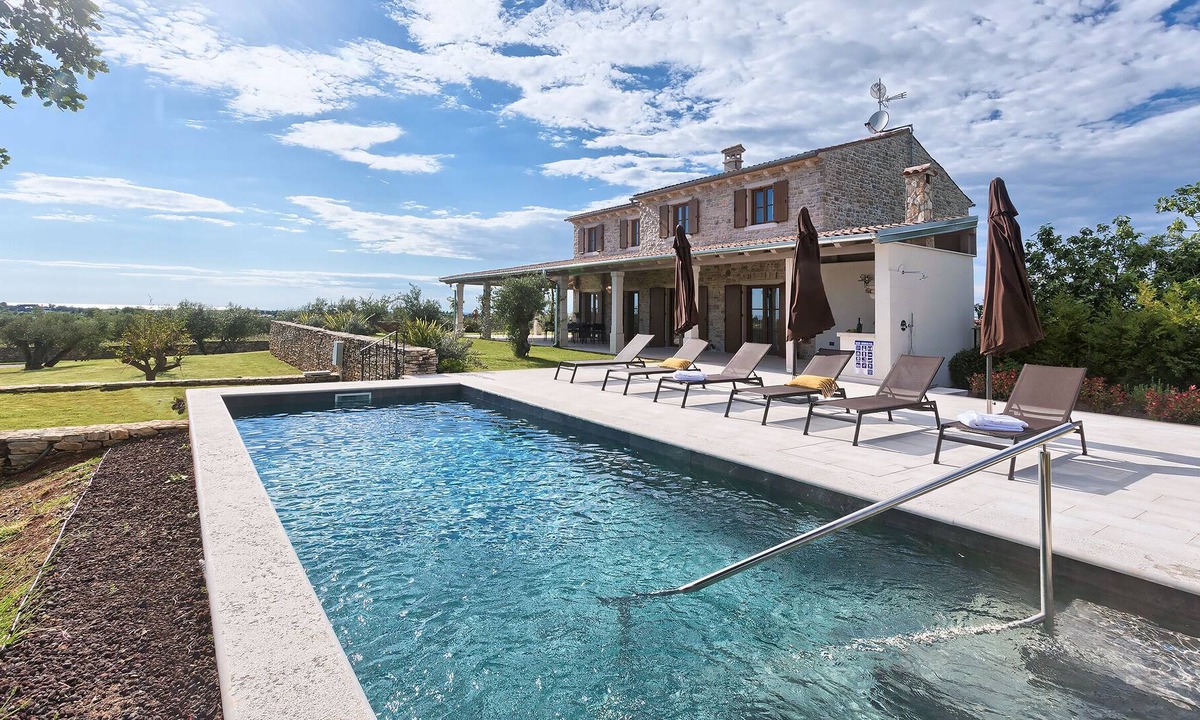 Finida Villa | Stancija Katarina di Maladel with wellness, sea view and 2 km from the beach