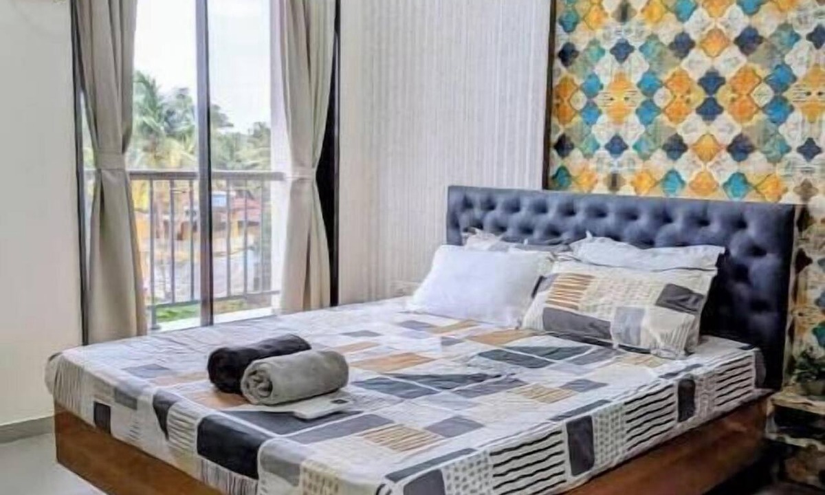 Candolim Apartment | StayScape l Luxury 1BHK | 5 Mins to Candolim Beach