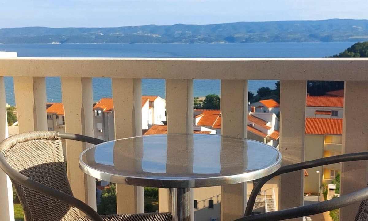 Omis Apartment | Studio apartment in Duće with Seaview, Balcony, Air condition, WIFI (122-8)