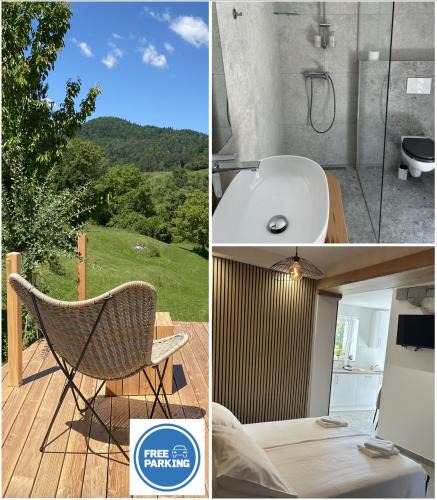 Predjama Apartment | Studio apartment in nature with sauna