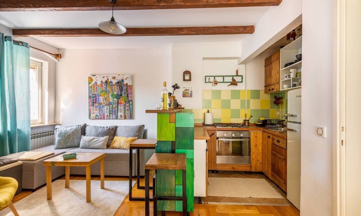 Donji Grad Apartment | Studio flat with air-conditioning Zagreb (AS-21954-a)