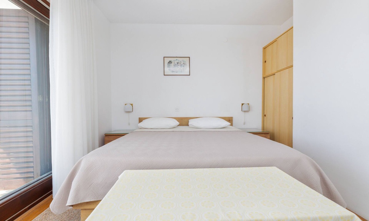 Baska Voda Apartment | Studio flat with balcony and sea view Baška Voda (Makarska) (AS-301-b)