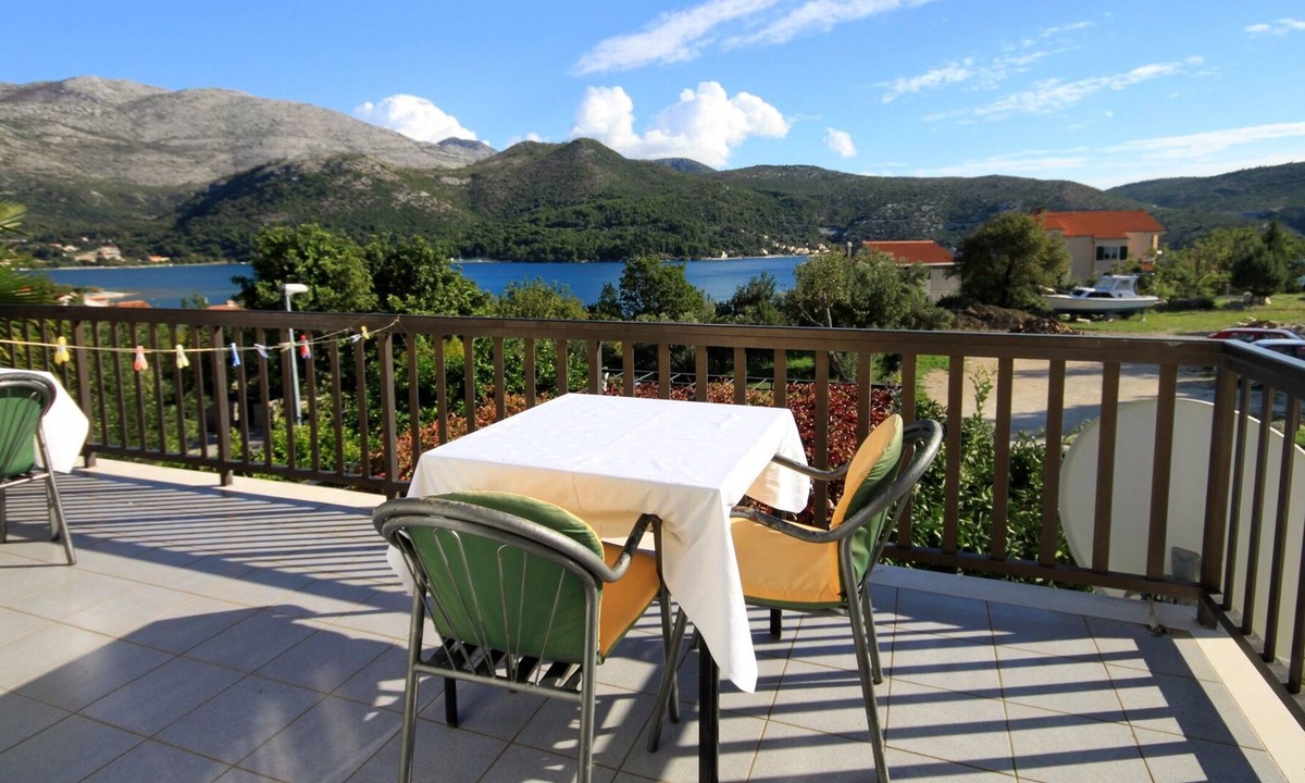 Slano Apartment | Studio flat with terrace and sea view Slano, Dubrovnik (AS-2159-a)