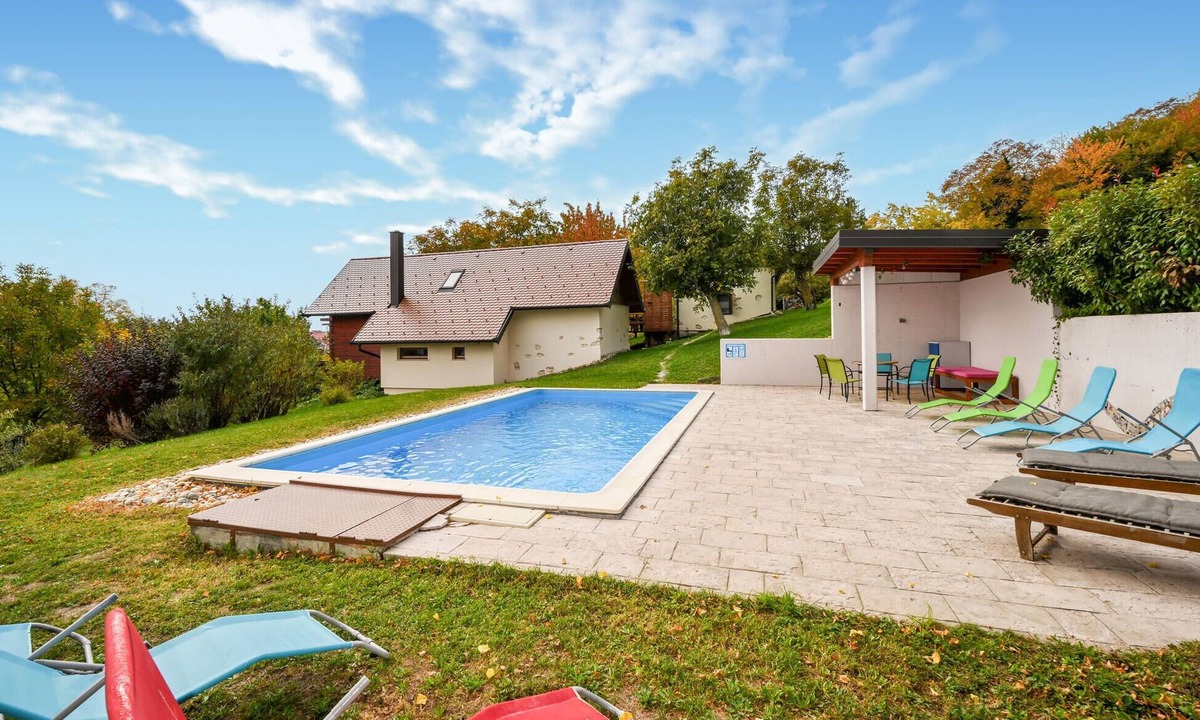 Kalnik House | Stunning home in Kalnik with private swimming pool, can be inside or outside