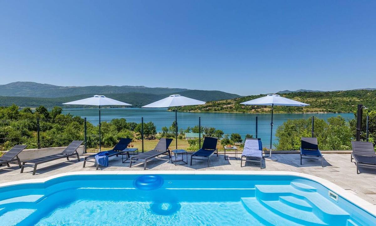 Garjak House | Stunning private villa for 8 guests with A/C, private pool, hot tub, WIFI, TV and terrace