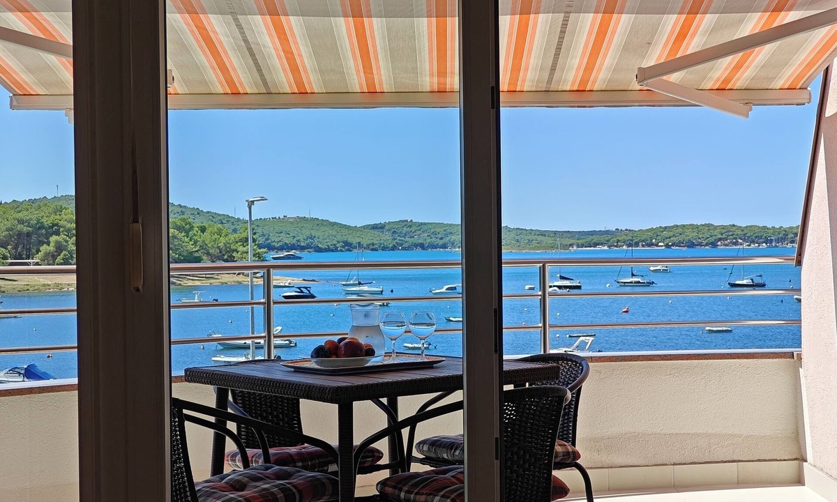 Medulin Apartment | Stunning views penthouse sea front apartment, special location with terrace
