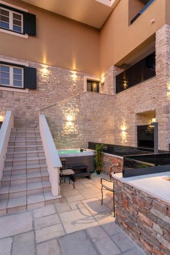 Island Dugi Otok Apartment | TEONA Luxury Studio Apartment with jacuzzi and terrace sea view