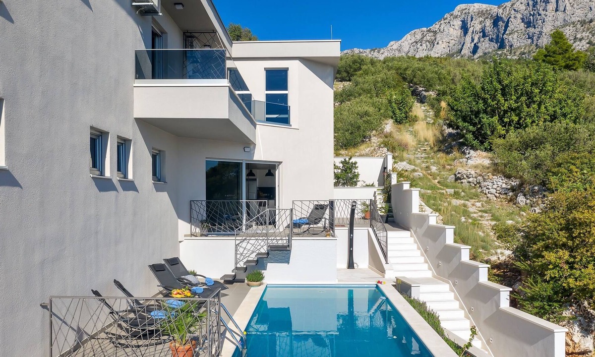 Podgora Apartment | Three bedroom apartment with terrace and sea view Podgora, Makarska (A-18920-b)