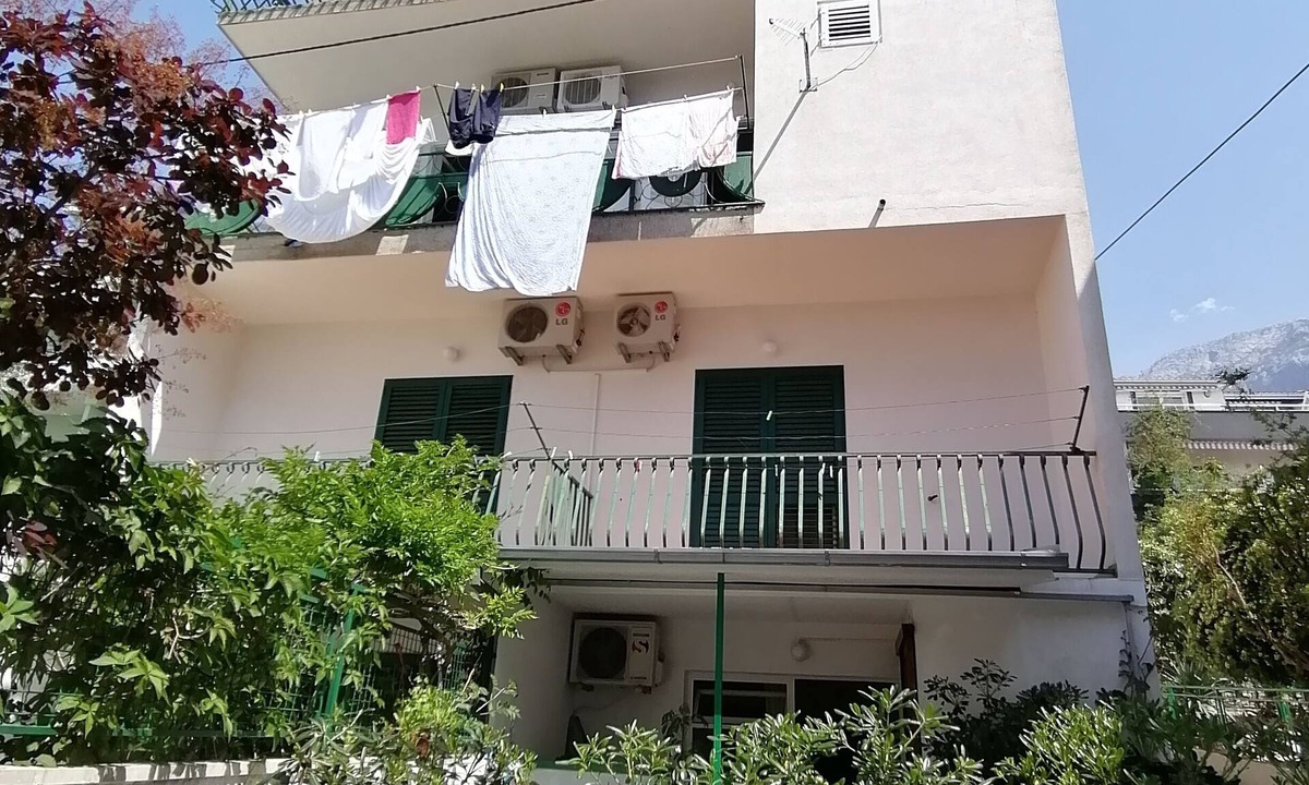 Ratac Apartment | Two beautiful bedrooms with a shared balcony overlooking the sea, featuring a kitchenette